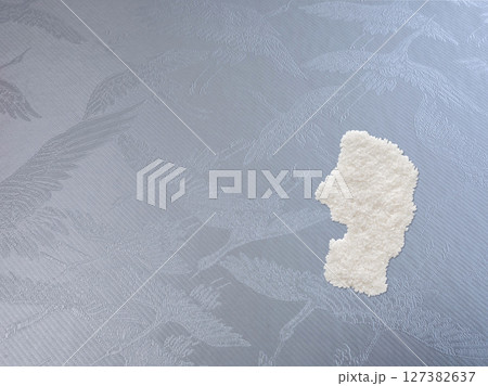 米で作った山形県の地図 127382637