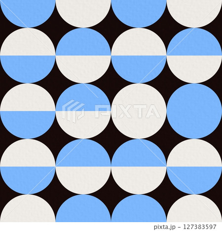 Modern abstract seamless pattern with geometric shapes and textured lines in various shades. Versatile for contemporary designs. Modern abstract seamless pattern with geometric shapes and textured lines in various shades. Versatile for contemporary designs. 127383597