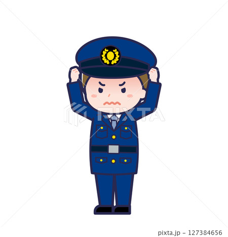 警察官/ななめ/男性 27 警察官/ななめ/男性 27 127384656