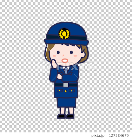 警官/斜對面/女性 20 127384679