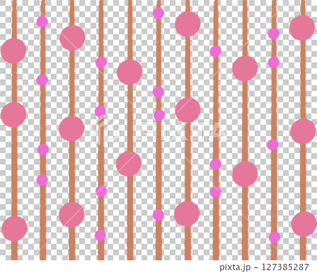 Hand-drawn dot stripe background - Pink Hand-drawn dot stripe background - Pink 127385287