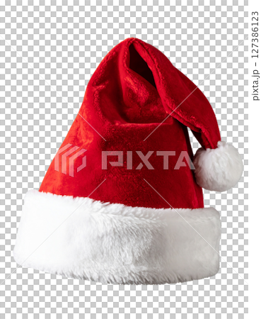 Santa hat, Santa Claus red hat (Christmas party, December seasonal material) Santa hat, Santa Claus red hat (Christmas party, December seasonal material) 127386123
