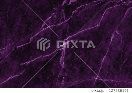 Dark purple marble texture background with high resolution, counter top view of natural tiles stone in seamless glitter pattern and luxurious. 127386191