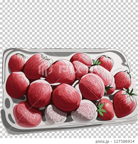 funny clown isolated on white 127386914