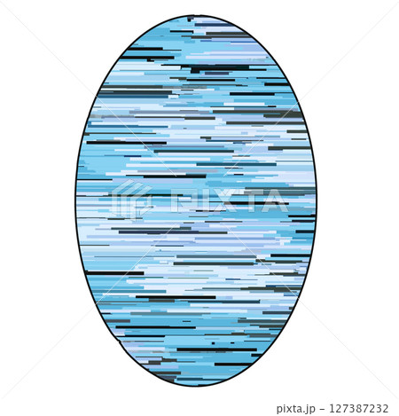 vector seamless pattern with brush stripes 127387232