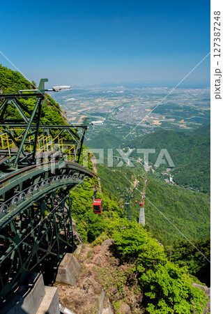 【御在所ロープウエイ】三重県菰野町 【御在所ロープウエイ】三重県菰野町 127387248