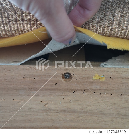 「椅子の補修・背もたれ」 127388249