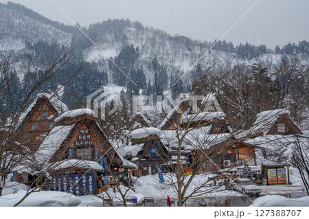 白川郷・五箇山の合掌造 127388707