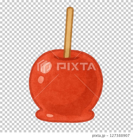 [Summer] Candy apple illustration 127388907