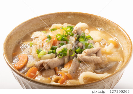 味噌もつ煮 うどん 味噌もつ煮 うどん 127390263