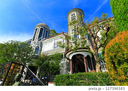 【兵庫県】快晴の旧ハリヤー邸（うろこの家） 127390383