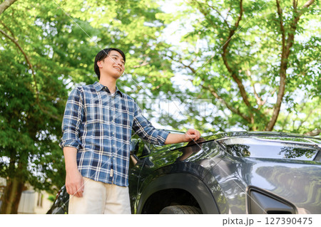 夏のレジャーのイメージ 127390475