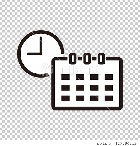 日曆和9點鐘 日曆和9點鐘 127390513