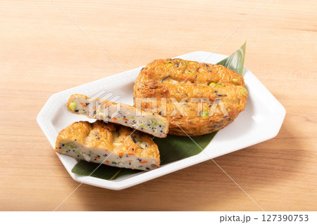 枝豆ひじき　さつま揚げ 127390753