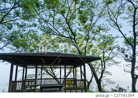 倉岳神社　休憩・展望スポット 「天草諸島最高峰（標高682m）の「倉岳」」天草市倉岳 127391364