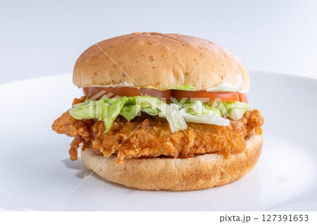 チキンバーガー チキンバーガー 127391653