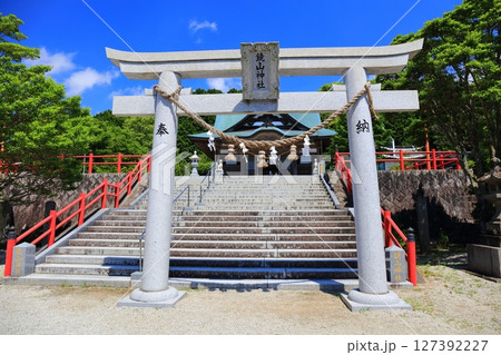 【佐賀県】快晴の鏡山稲荷神社 127392227