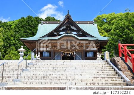 【佐賀県】快晴の鏡山稲荷神社 127392228