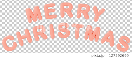 3D圖片_氣球_聖誕快樂_粉紅色 3D圖片_氣球_聖誕快樂_粉紅色 127392699