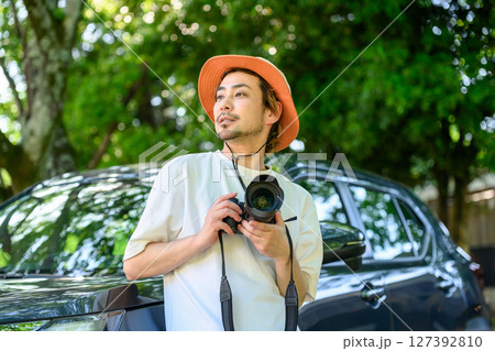 夏のレジャーのイメージ 127392810