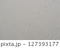 砂浜 ビーチ 足跡 127393177