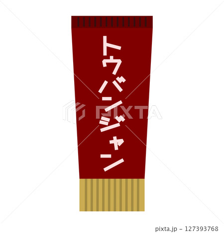 チューブ調味料　豆板醤 127393768