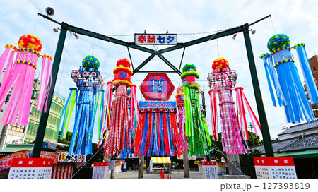一宮七夕まつり(愛知県一宮市 真清田神社) 一宮七夕まつり(愛知県一宮市 真清田神社) 127393819