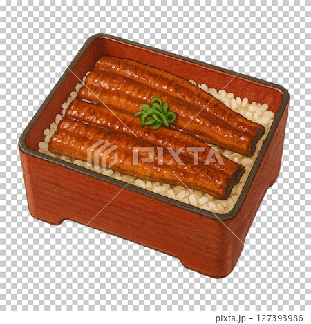 夏を代表する食べ物のイラスト素材 127393986