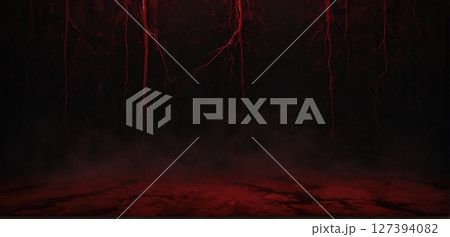 Red, blood, and black abstract wallpapers for murder and crime scenes. 127394082