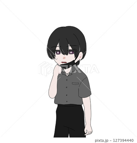 夏の黒マスク男子 夏の黒マスク男子 127394440
