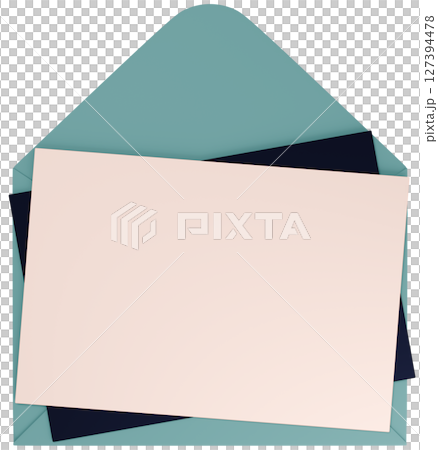 3Dイラスト_レターセット 3Dイラスト_レターセット 127394478