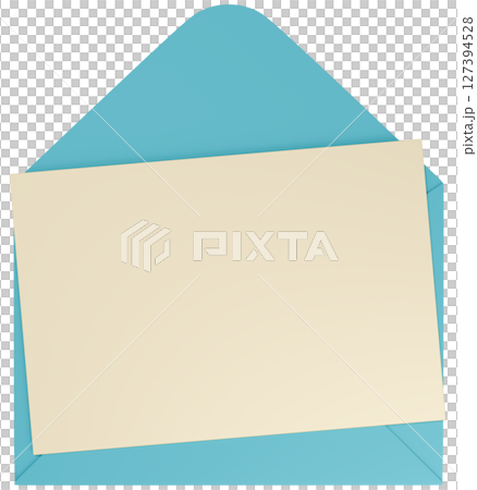 3Dイラスト_レターセット 127394528