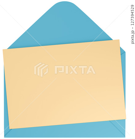 3Dイラスト_レターセット 127394529