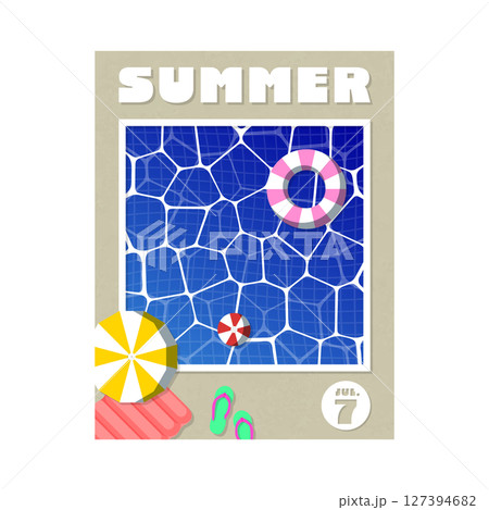 シンプルでスタイリッシュなな夏休みのポストカード 海辺のバカンス 夜明け シンプルでスタイリッシュなな夏休みのポストカード 海辺のバカンス 夜明け 127394682