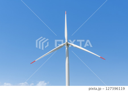 風力発電(自然エネルギーイメージ) 風力発電(自然エネルギーイメージ) 127396119