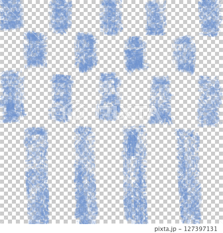Hand painted blue rectangular pattern Hand painted blue rectangular pattern 127397131