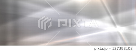 Silver metal gradient background with light rays Silver metal gradient background with light rays 127398108