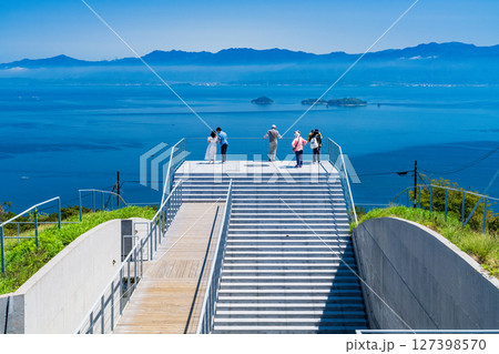 《愛媛県》瀬戸内海・亀老山展望公園 127398570