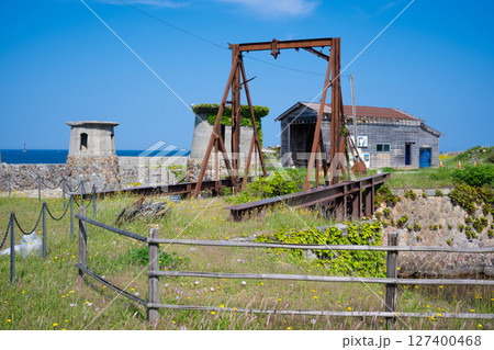 佐渡島 大間港 佐渡島 大間港 127400468