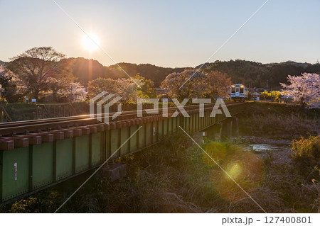 静岡県掛川市幡鎌　天竜浜名湖鉄道と沿線の風景 127400801
