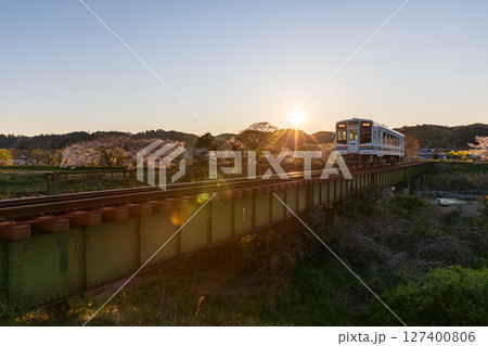 静岡県掛川市幡鎌　天竜浜名湖鉄道と沿線の風景 127400806