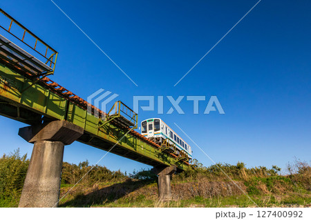 静岡県掛川市幡鎌 天竜浜名湖鉄道と沿線の風景 静岡県掛川市幡鎌 天竜浜名湖鉄道と沿線の風景 127400992