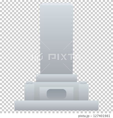 日本墳墓向量插圖 127401981