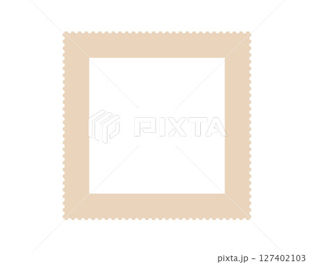 Retro frame with scalloped edge, neutral color. Simple, versatile design. Perfect for backgrounds, invitations, scrapbooking, crafts and graphic elements. Retro frame with scalloped edge, neutral color. Simple, versatile design. Perfect for backgrounds, invitations, scrapbooking, crafts and graphic elements. 127402103