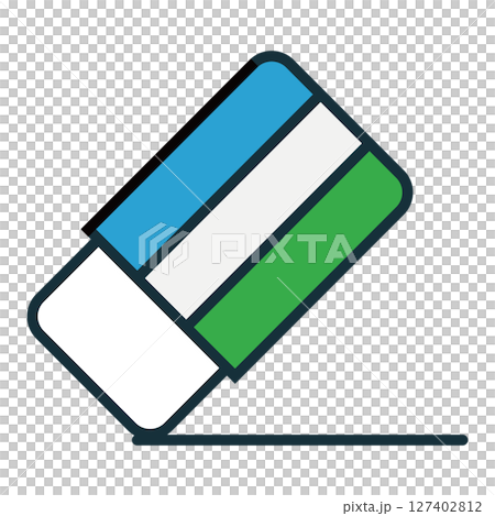 消しゴム　アイコン 127402812