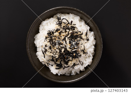 いか　ひじき　ご飯 127403143