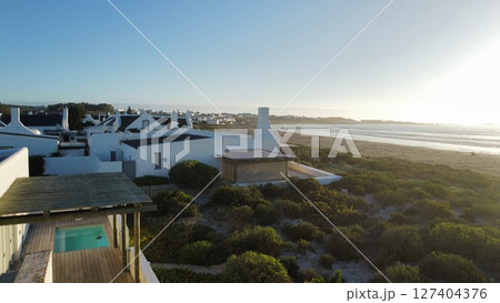 Paternoster Golden Hour Coastal City Scape 127404376