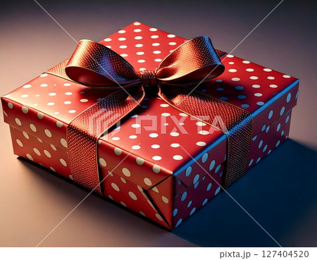 プレゼント　リボン 127404520