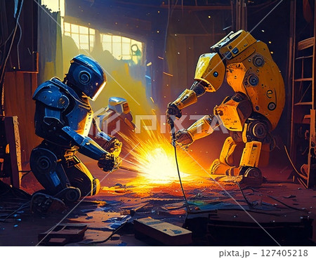 鋳造　ロボット 127405218