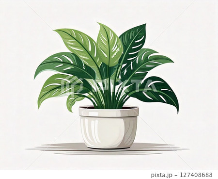 植木鉢 植物 植木鉢 植物 127408688